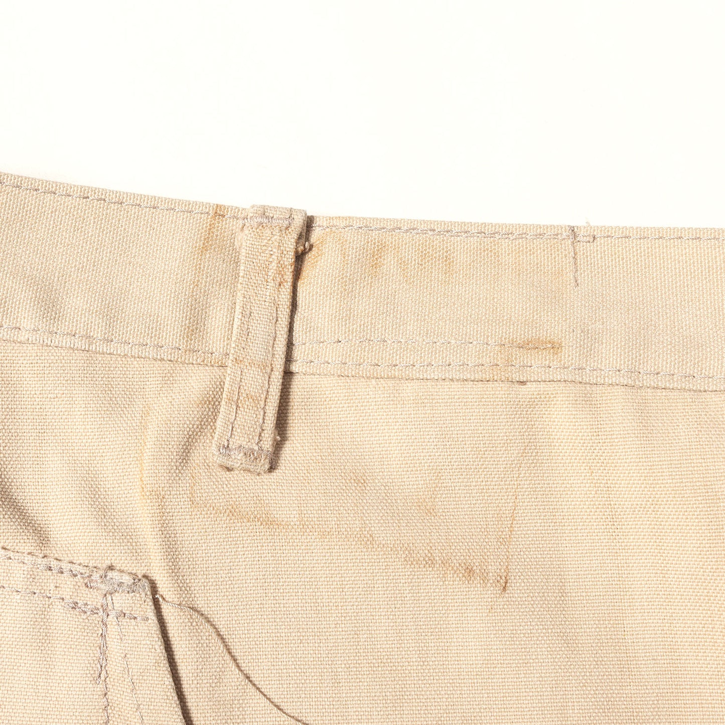 [雰囲気抜群 白タグ前期] 70s ダブルニー コットンキャンバス スタンドアップ パンツ