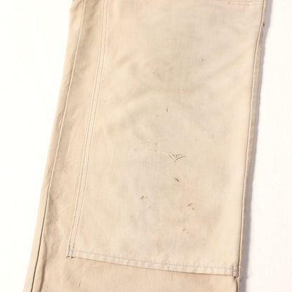 [雰囲気抜群 白タグ前期] 70s ダブルニー コットンキャンバス スタンドアップ パンツ