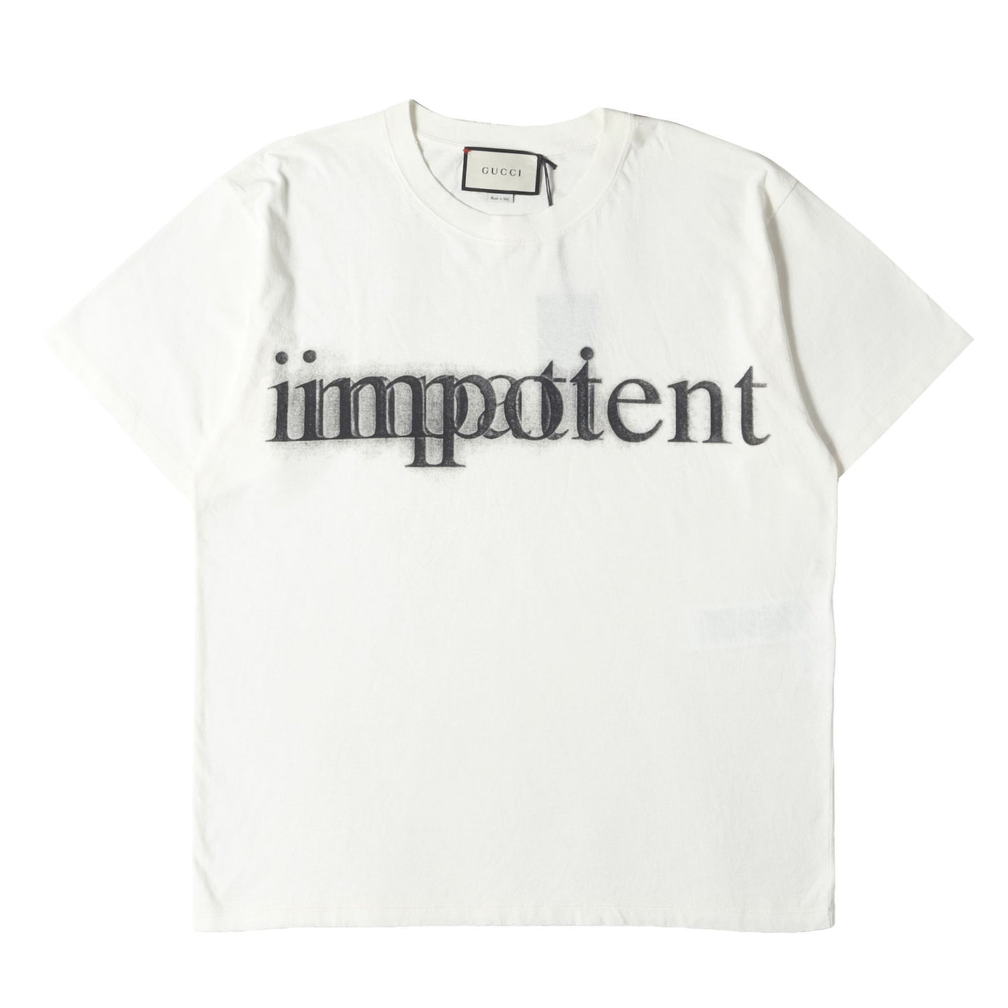 20AW ×Richard Hell Christopher Wool Impatient / impotent ロゴ Tシャツ