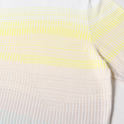 23SS マルチカラー 半袖 ニット Tシャツ / プルオーバー