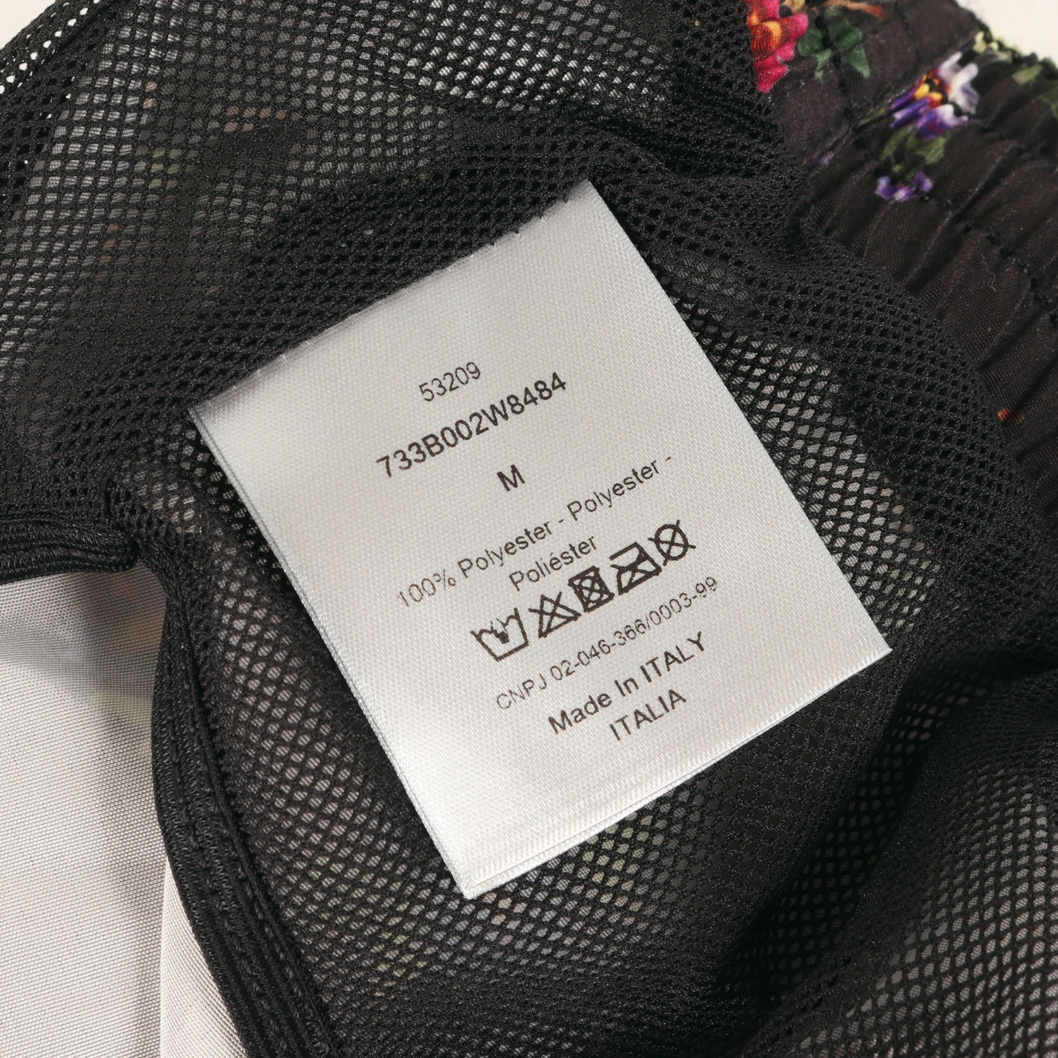 Dior HOMME (ディオールオム) フローラル ロゴ スイム ショーツ  