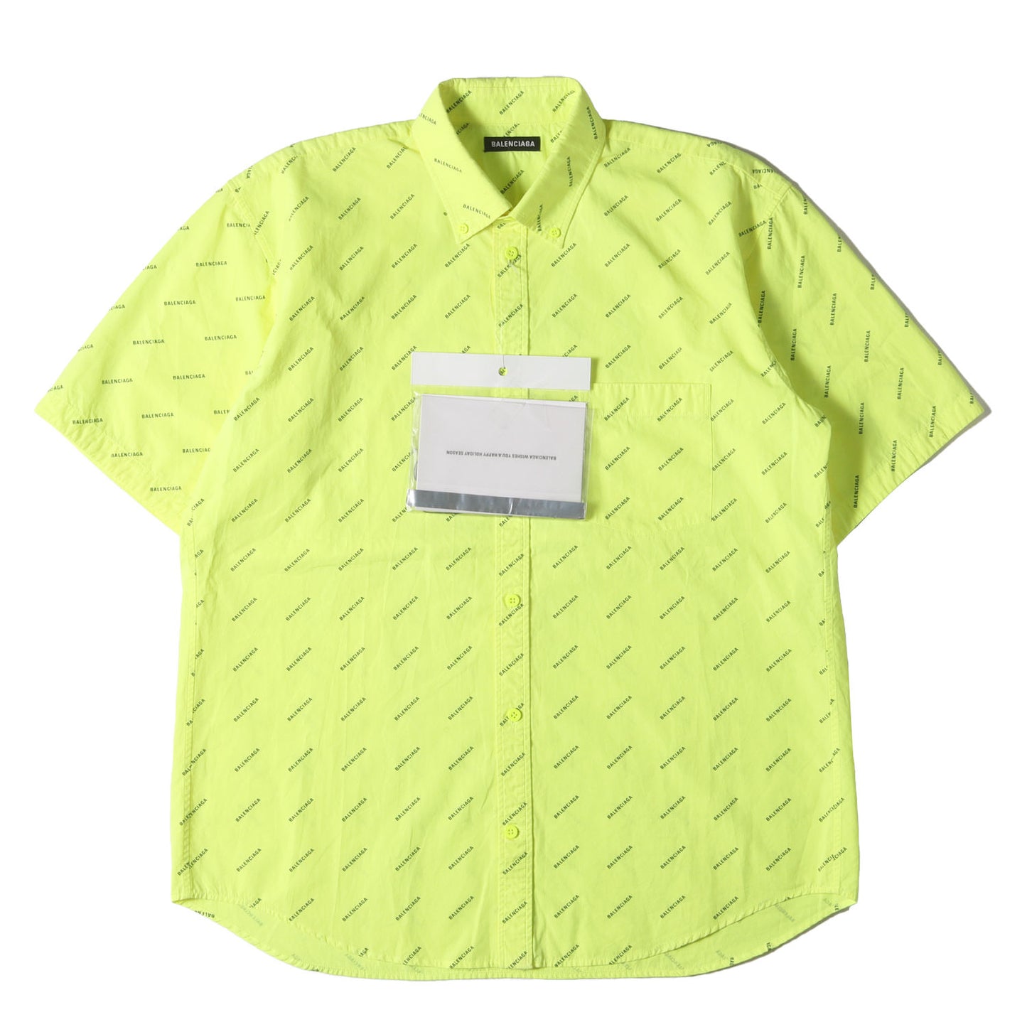 BALENCIAGA (バレンシアガ) 21SS オーバーサイズ ロコ 半袖 シャツ 