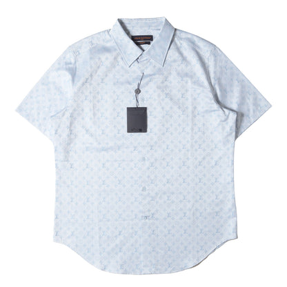 25SS モノグラム コットン 半袖 シャツ (RM251MF JXK HSS3PW)