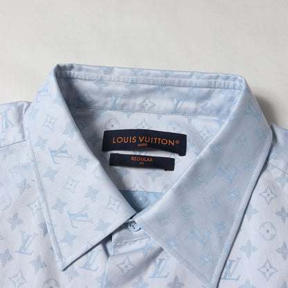 25SS モノグラム コットン 半袖 シャツ (RM251MF JXK HSS3PW)