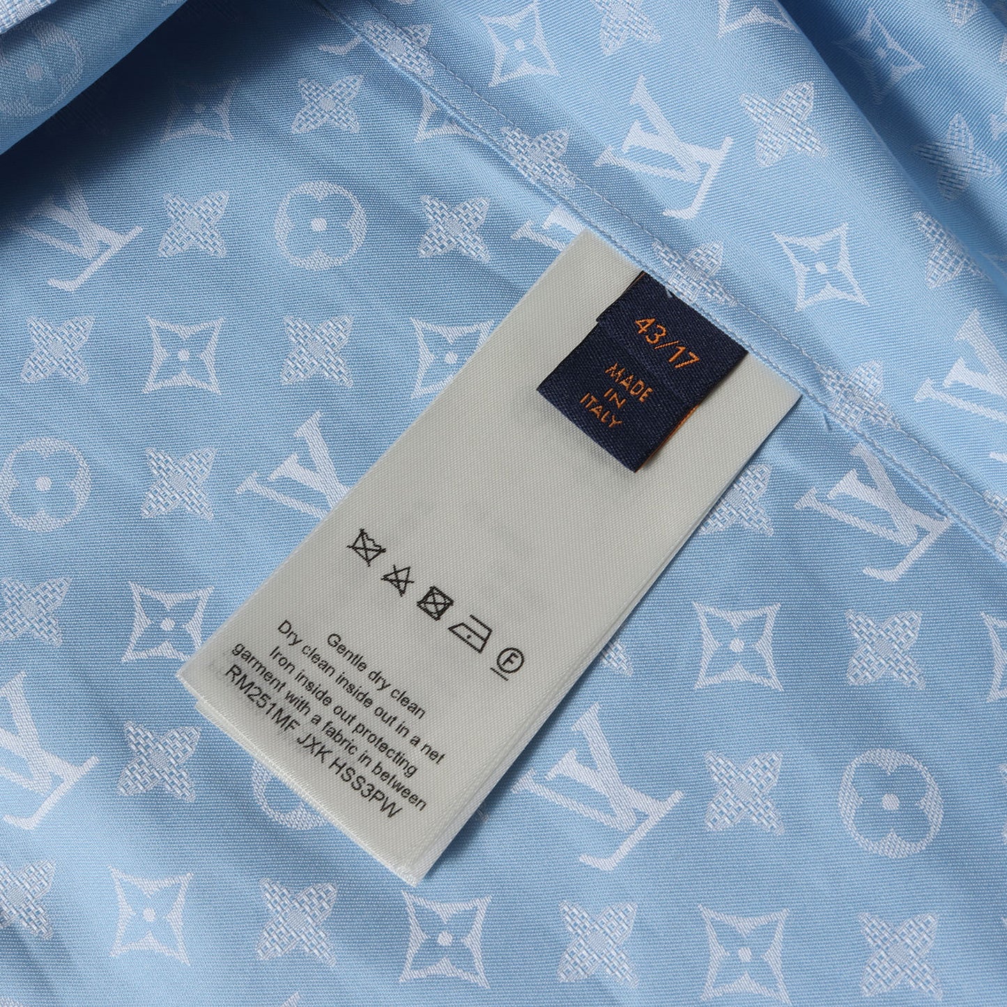 25SS モノグラム コットン 半袖 シャツ (RM251MF JXK HSS3PW)