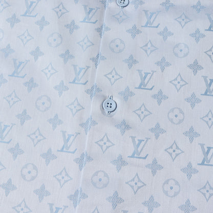 25SS モノグラム コットン 半袖 シャツ (RM251MF JXK HSS3PW)