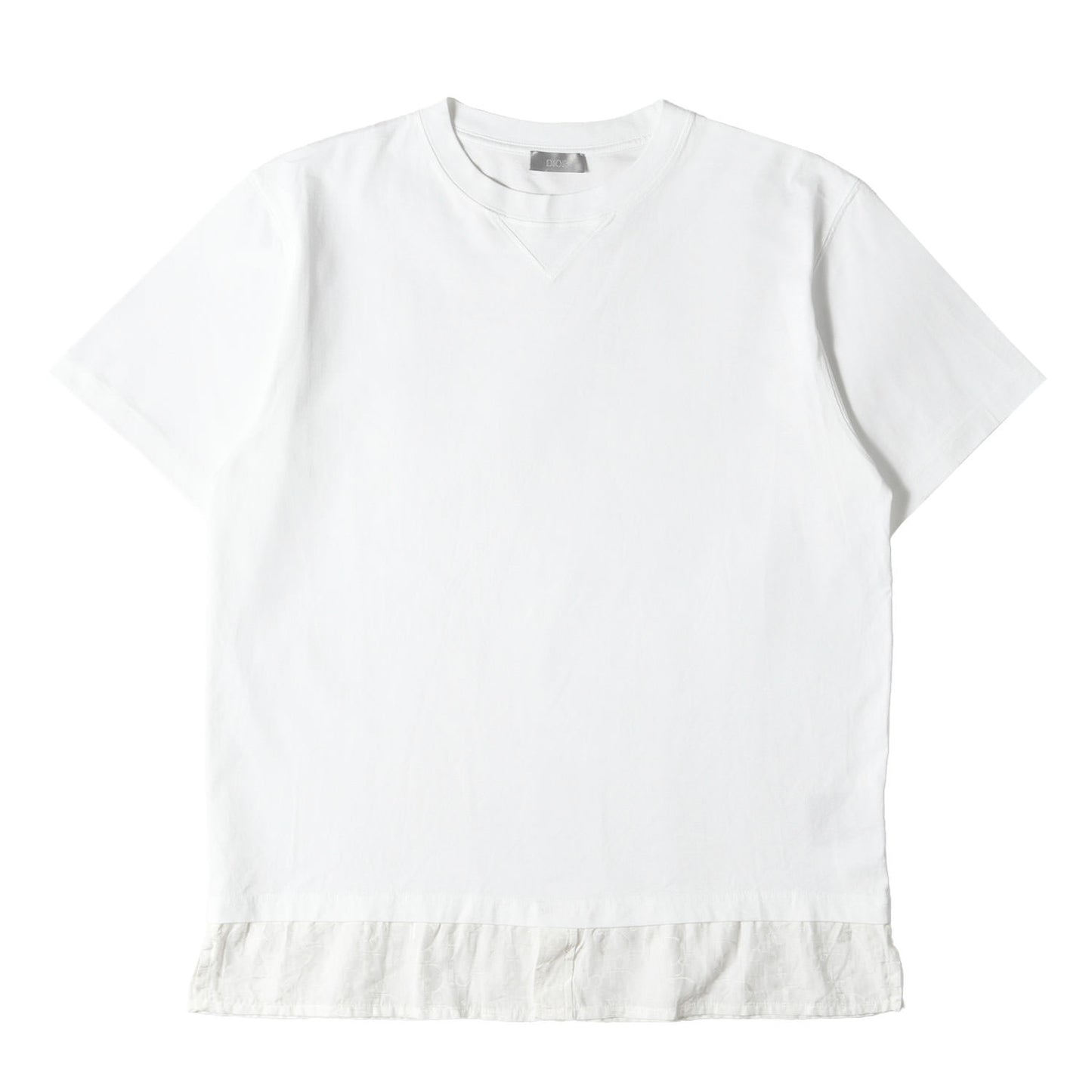21SS オブリーク柄 レイヤード Tシャツ (113J632A0677)