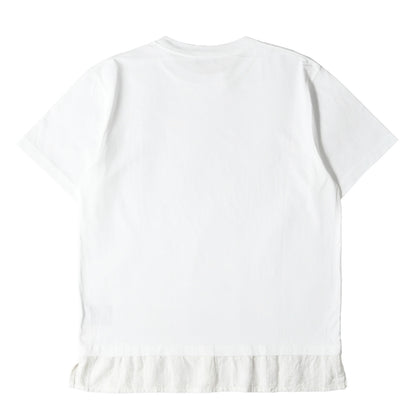 21SS オブリーク柄 レイヤード Tシャツ (113J632A0677)