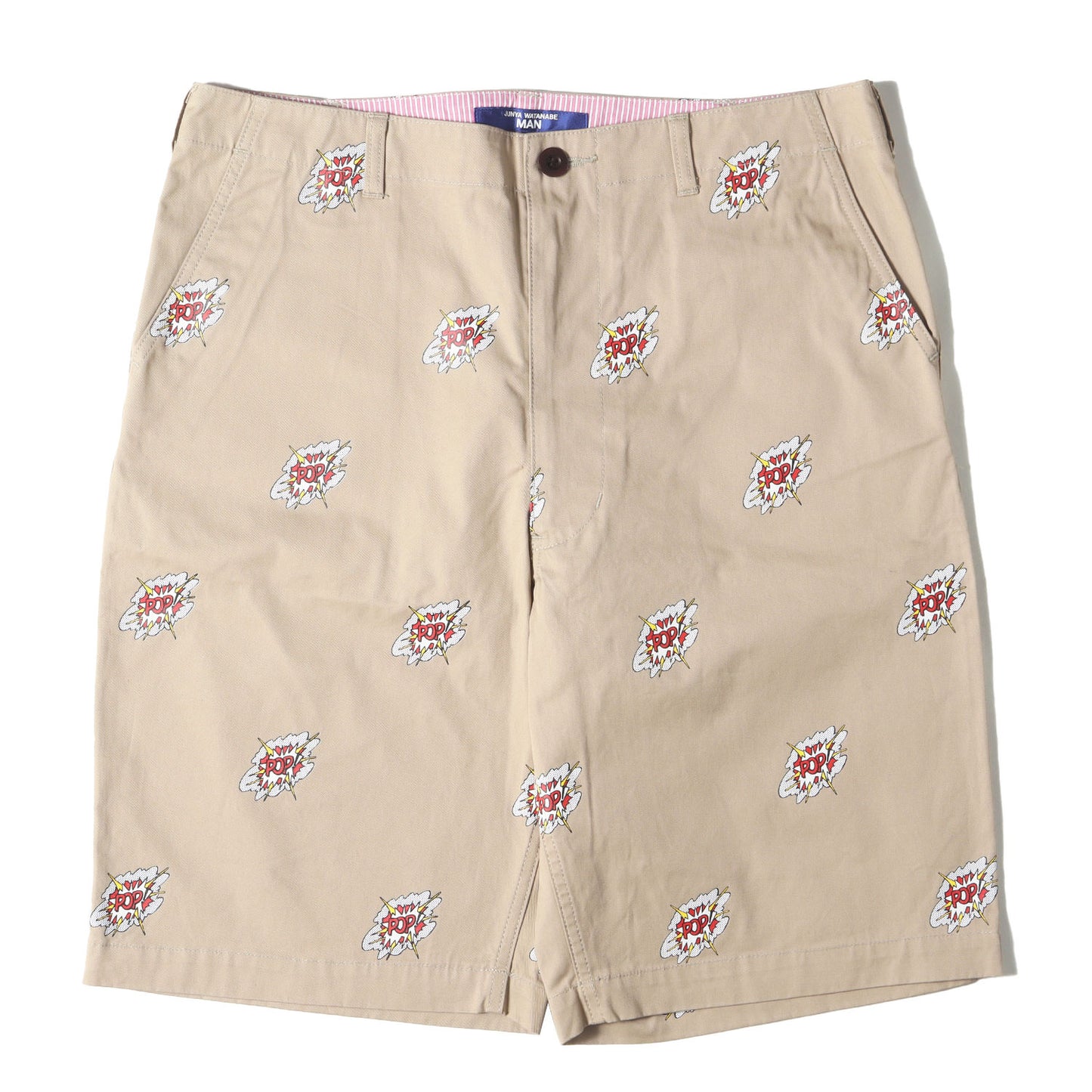 22SS ×Roy Lichtenstain コットン チノ ショートパンツ (WK-P021)