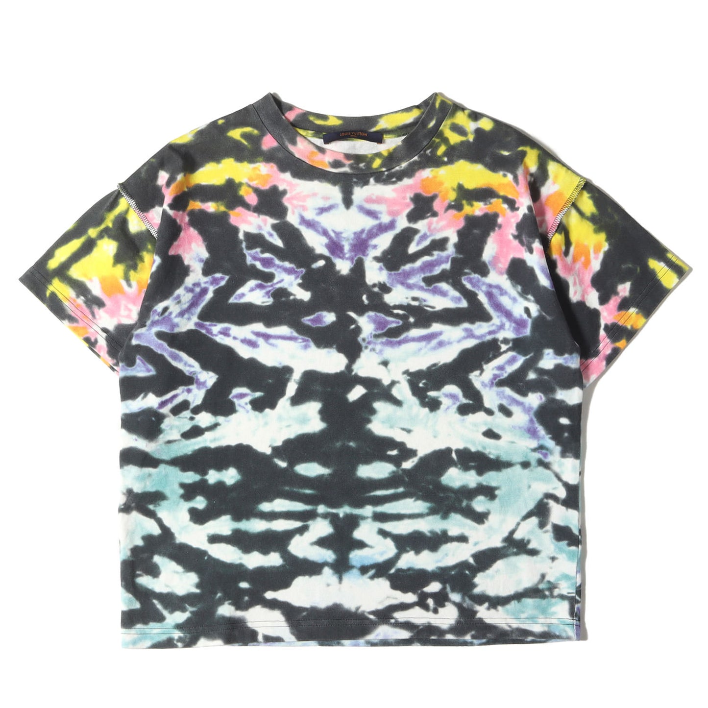 19SS オールオーバー マルチカラー タイダイ染め Tシャツ (RM191 JYN HGY78W)