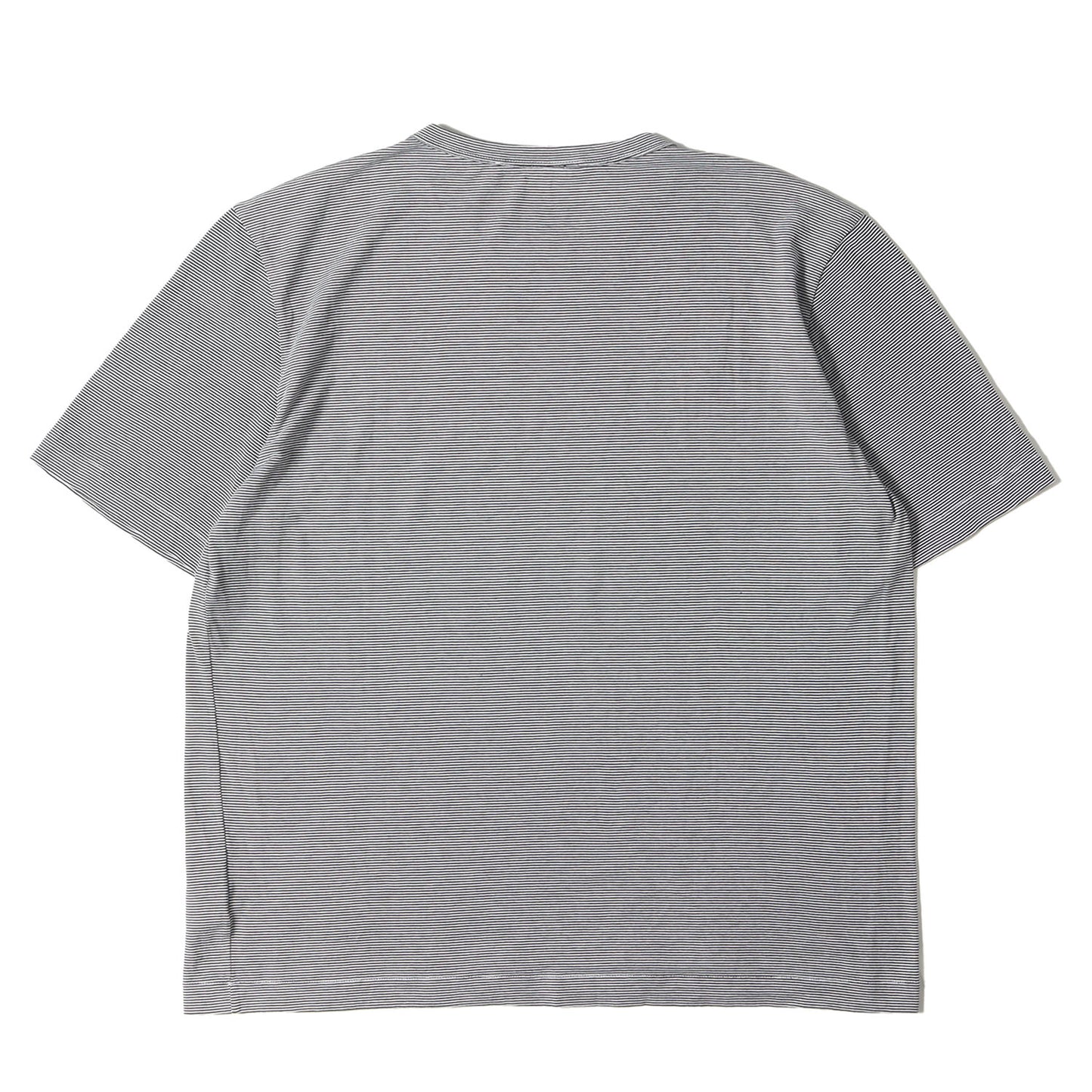 09SS スティーブンスプラウス ボーダー ロゴ 半袖 Tシャツ (MOJR63JDS)