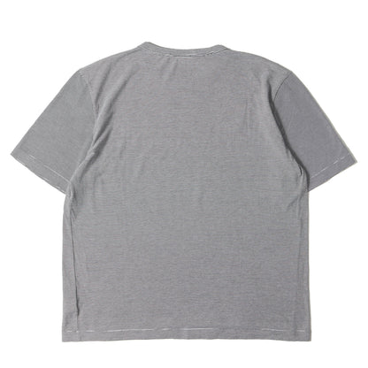 09SS スティーブンスプラウス ボーダー ロゴ 半袖 Tシャツ (MOJR63JDS)