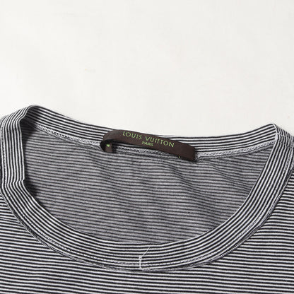 09SS スティーブンスプラウス ボーダー ロゴ 半袖 Tシャツ (MOJR63JDS)