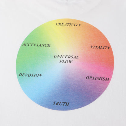 18SS サークルカラーチャート オーバーサイズ Tシャツ (528382)