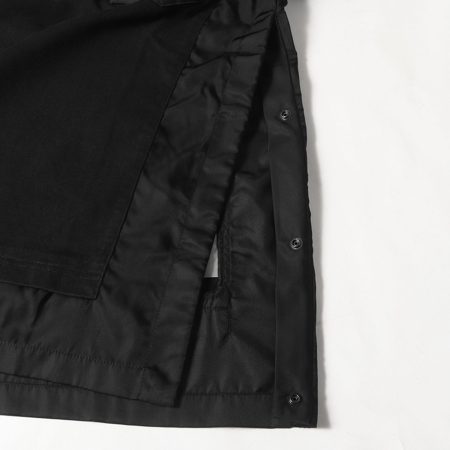 21AW ×Sacai コラボロゴワッペン 再構築 レイヤード Tシャツ(213J669A0554)