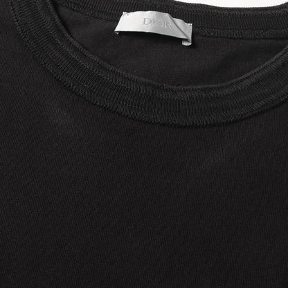 21AW ×Sacai コラボロゴワッペン 再構築 レイヤード Tシャツ(213J669A0554)