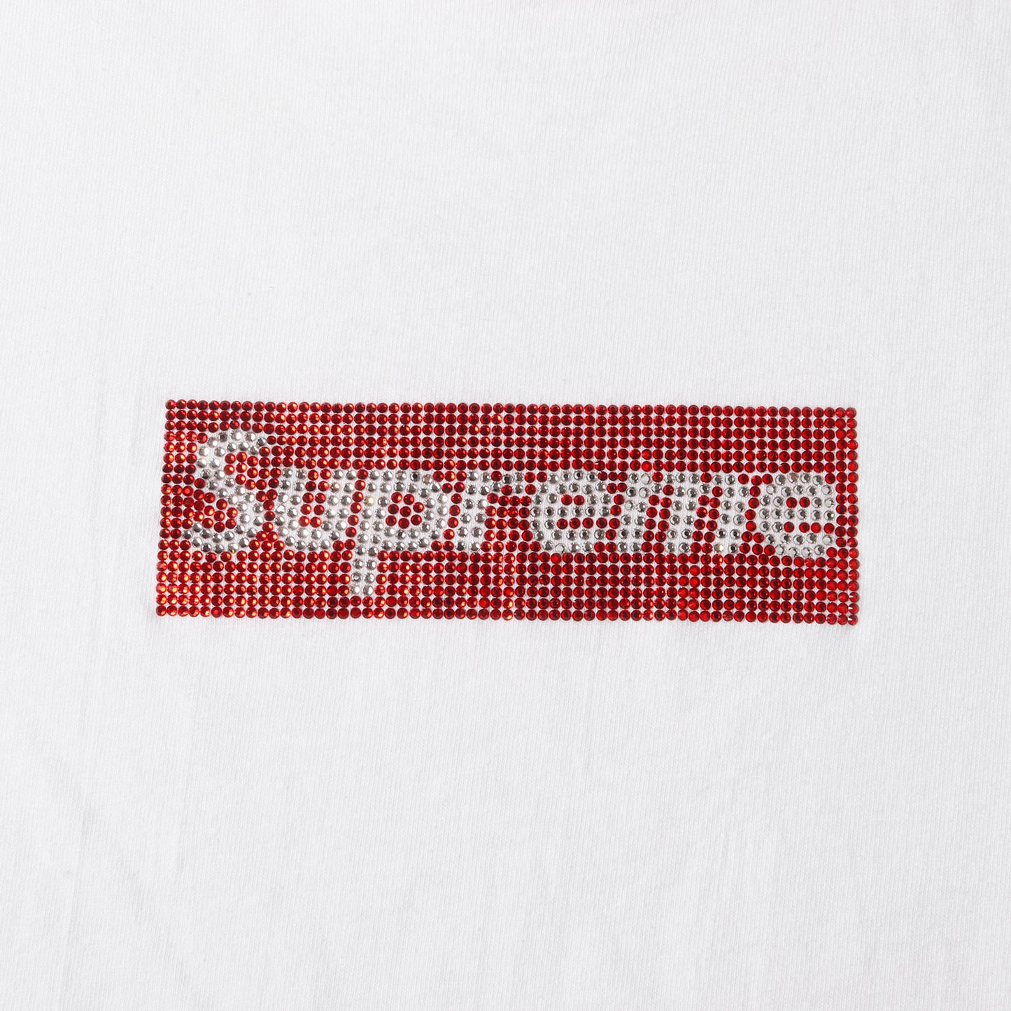 19SS 25周年記念 スワロフスキー BOXロゴ Tシャツ (Swarovski Box Logo Tee)