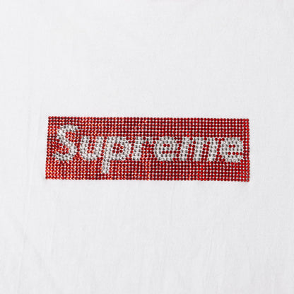 19SS 25周年記念 スワロフスキー BOXロゴ Tシャツ (Swarovski Box Logo Tee)