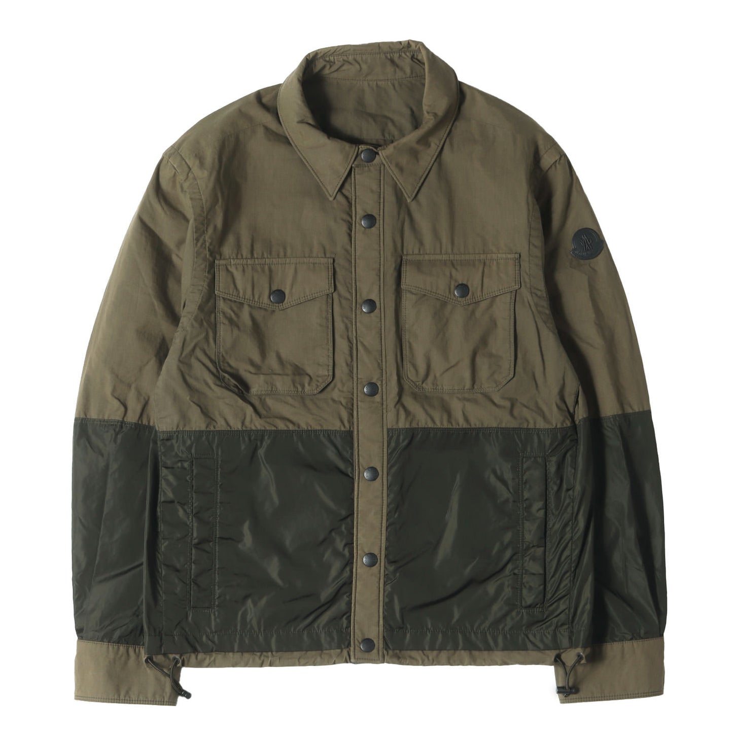 コットン×ナイロン シャツジャケット (ANDER)