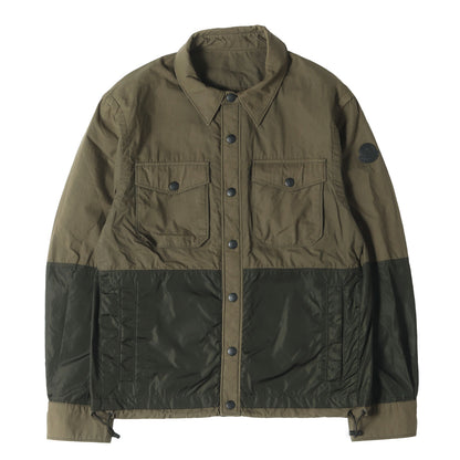 コットン×ナイロン シャツジャケット (ANDER)