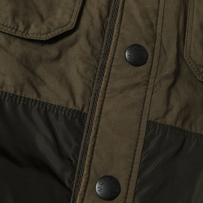 コットン×ナイロン シャツジャケット (ANDER)