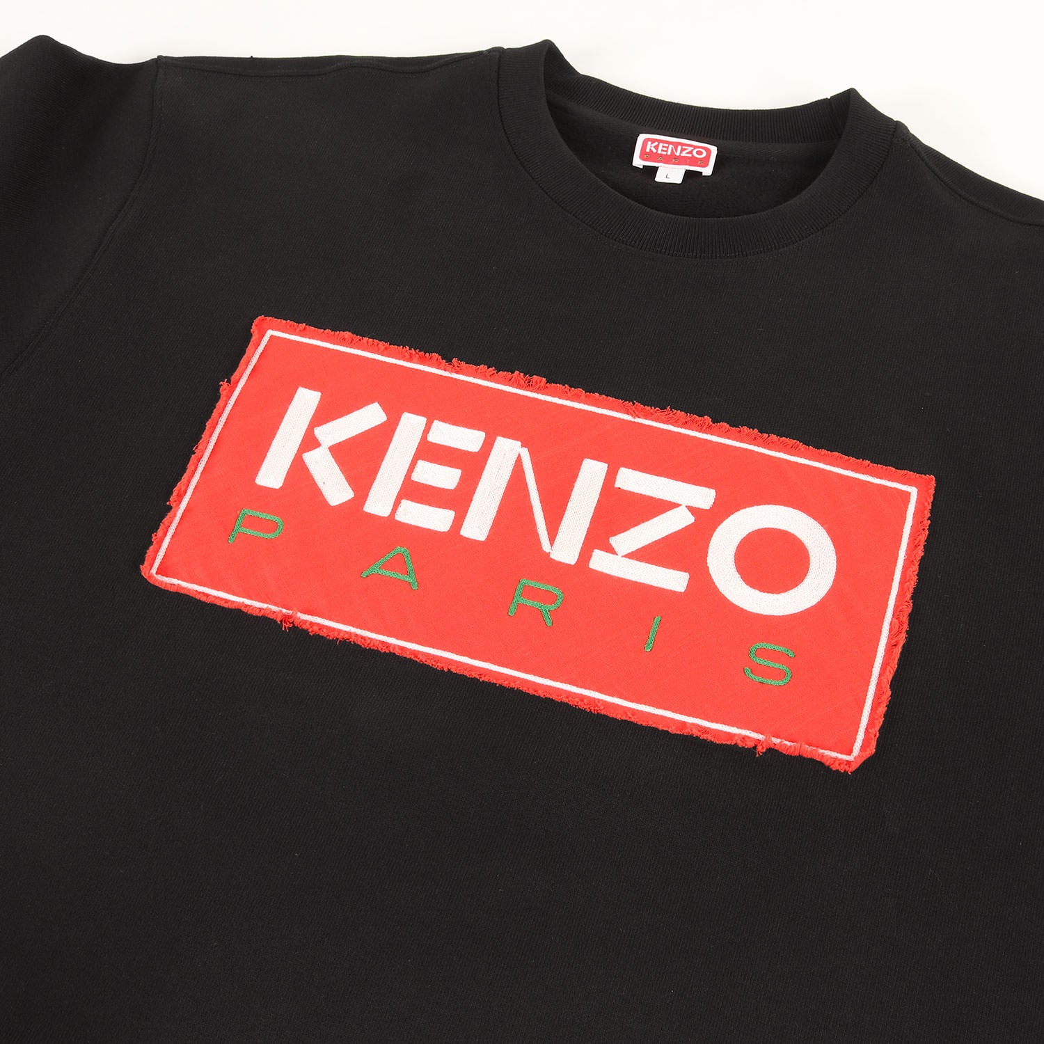 KENZO (ケンゾー) ×NIGO ブランドロゴ クルーネック スウェット 