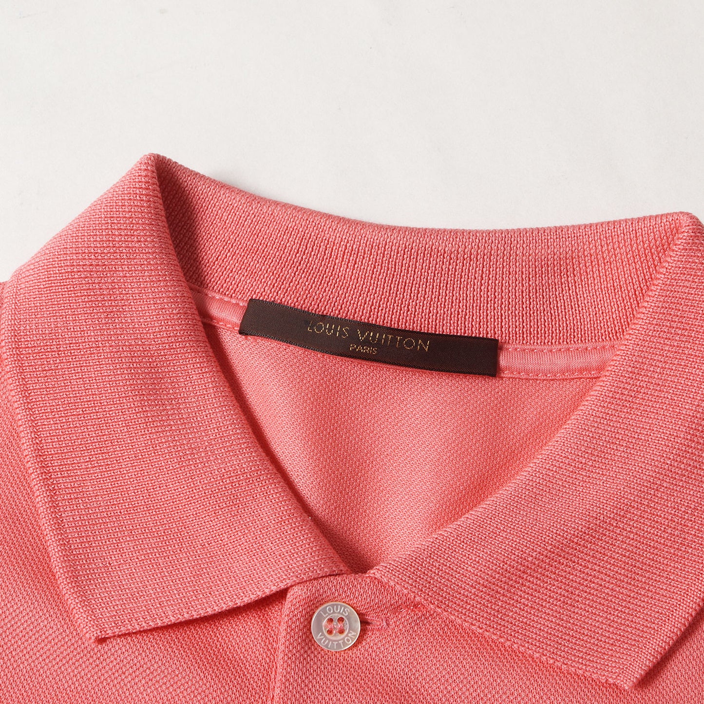 09SS LV ロゴ 半袖 ポロシャツ (MN JR32JEA) / イタリア製