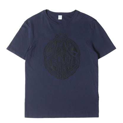 ロゴエンブレム刺繍 クルーネック Tシャツ