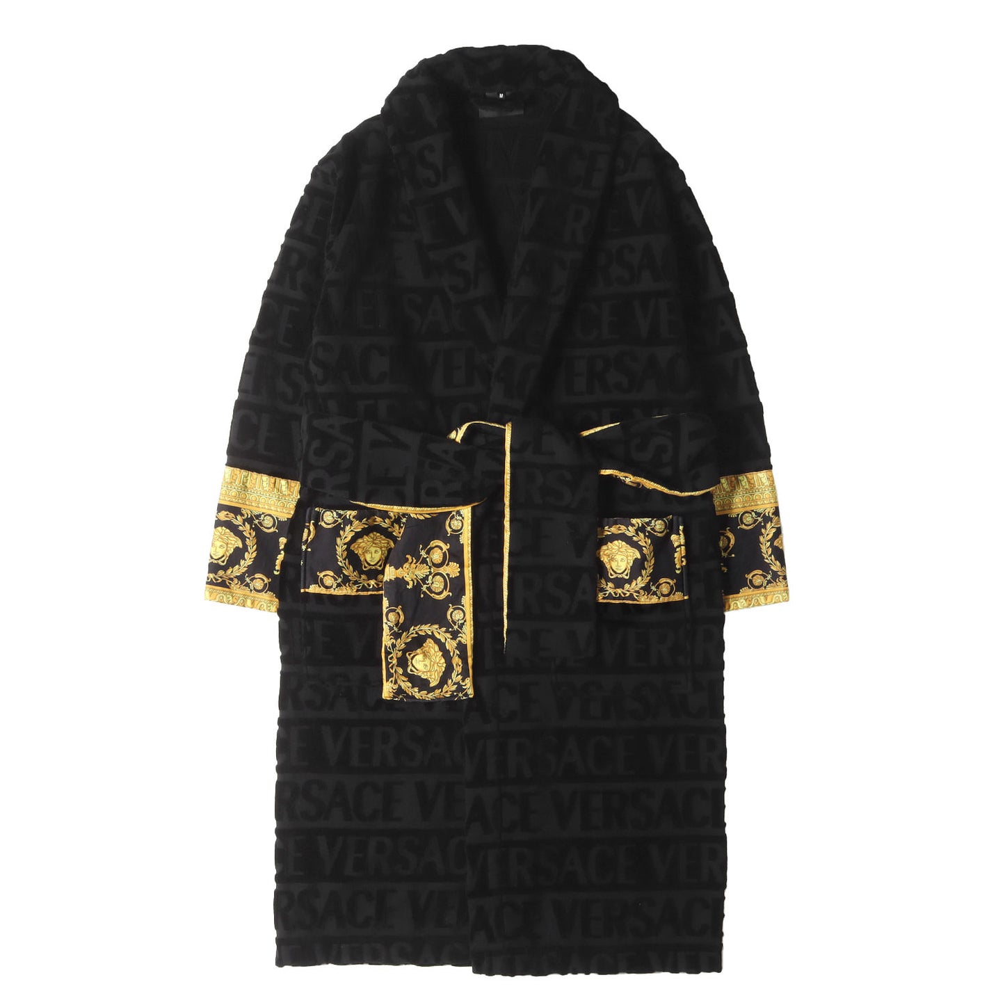 Barocco＆Robe バロック メデューサ ロゴ バスローブ (ZACJ00008)