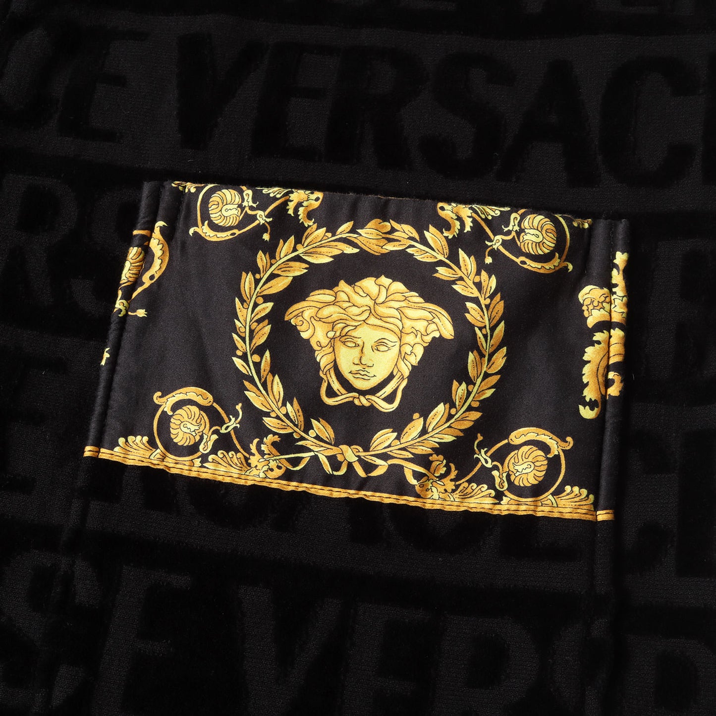 Barocco＆Robe バロック メデューサ ロゴ バスローブ (ZACJ00008)