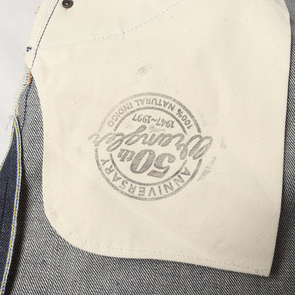 [希少 デッドストック] 1997年製 ラングラー50周年記念 2000本限定 天然インディゴ デニムパンツ(Lot.50thMW)