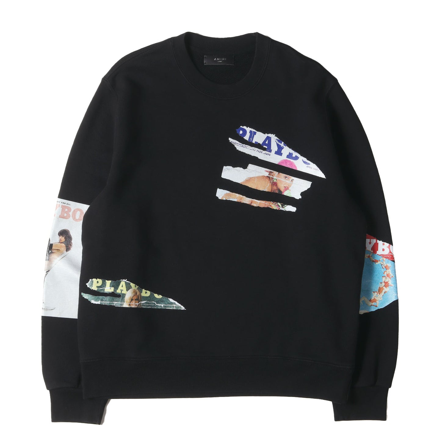 21AW ×PLAYBOY MAGAZINE オーバーサイズ クルーネック スウェット