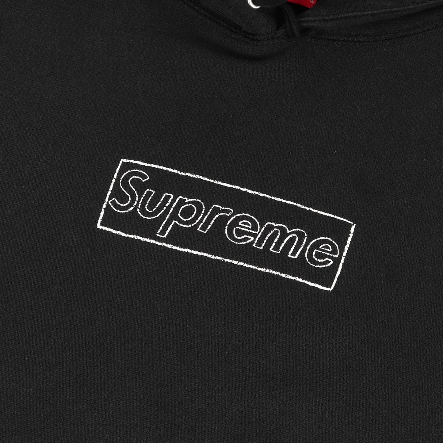 21SS ×KAWS チョーク BOXロゴ スウェットパーカー(Chalk Logo Hooded Sweatshirt)