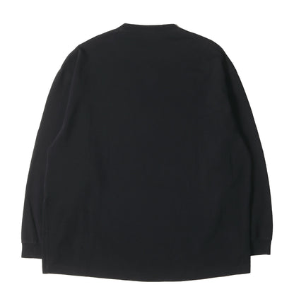 SPANDEX ロゴ ストレッチ ロングスリーブ Tシャツ