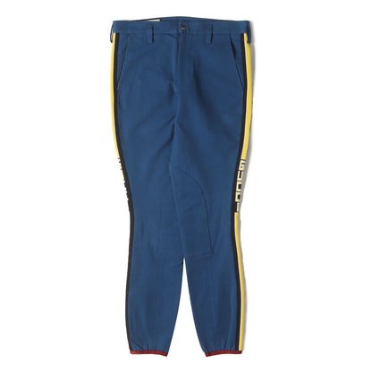 18SS サイドライン ギャバジン ストレッチ カラーパンツ (522938)