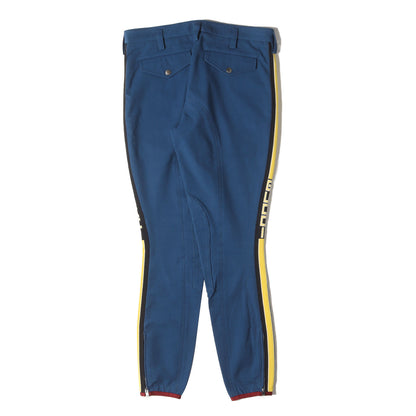 18SS サイドライン ギャバジン ストレッチ カラーパンツ (522938)