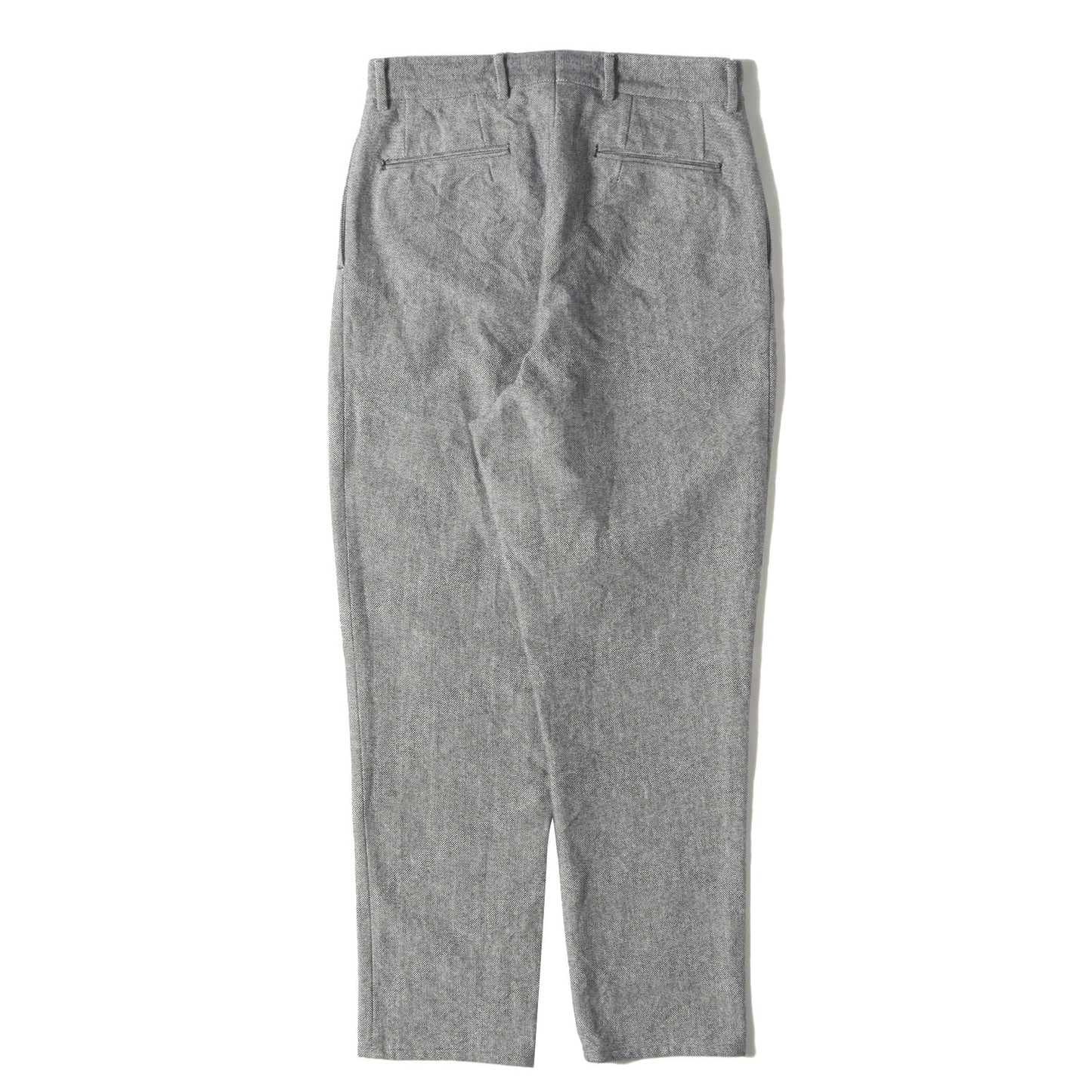 ×American Woolen Company 混紡ウール ツータック スラックスパンツ