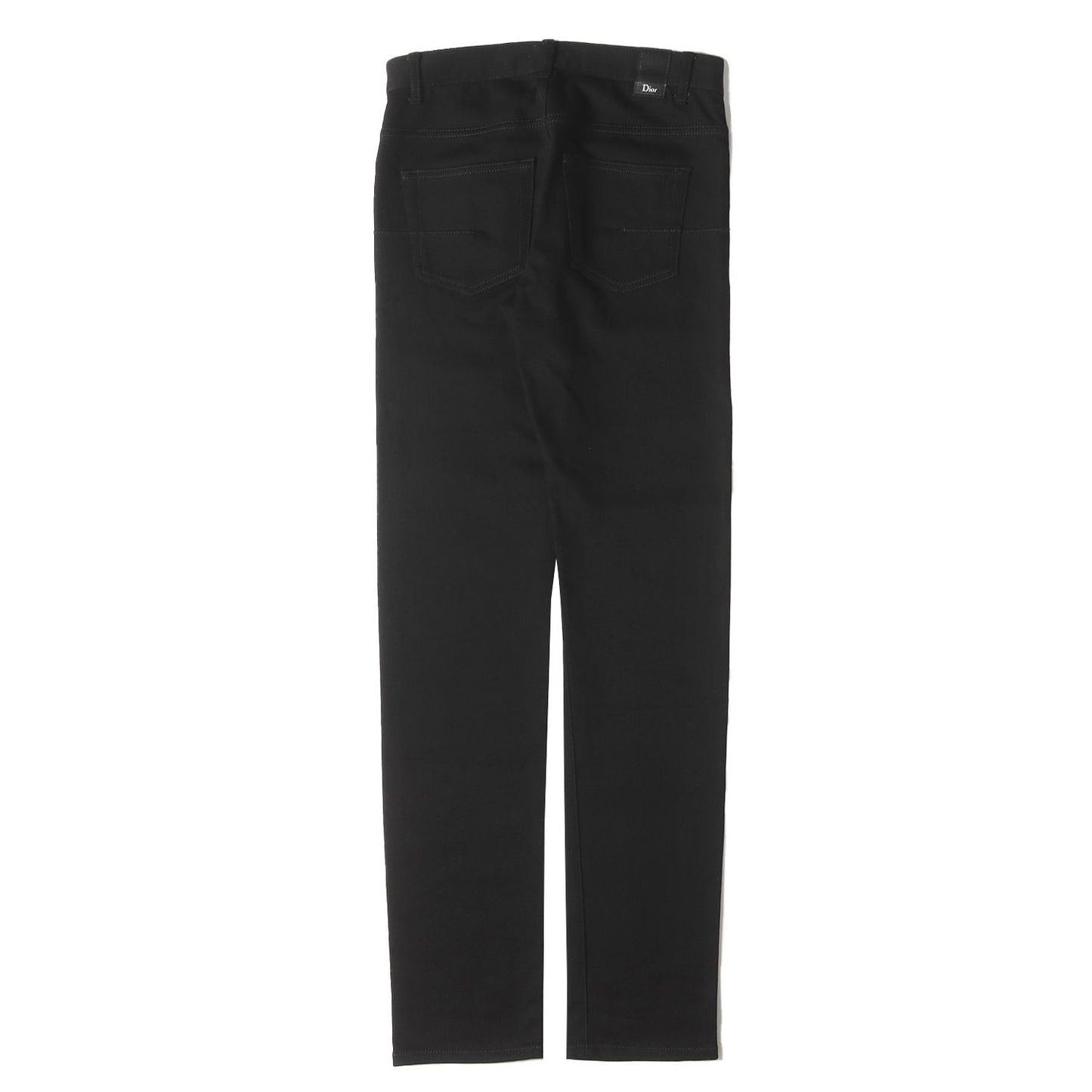 18AW クリス期 ATELIER SLIM17.5 ストラップ付 ストレッチ スリム デニムパンツ(833DS56A4209)