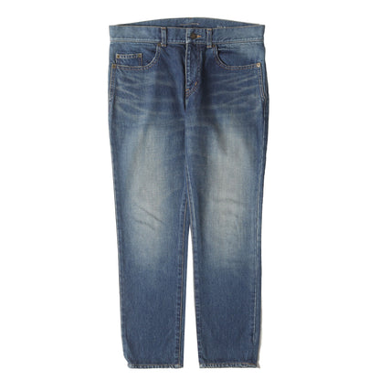 ユーズド加工 スキニー デニムパンツ / ジーンズ