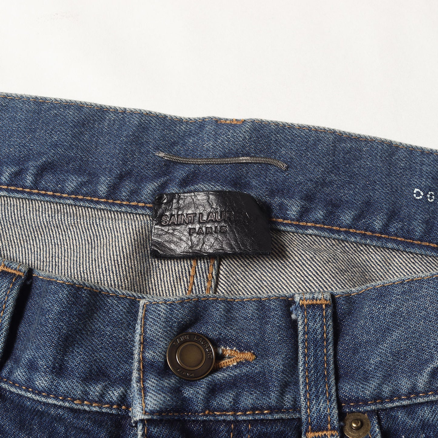 ユーズド加工 スキニー デニムパンツ / ジーンズ