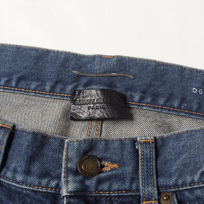 ユーズド加工 スキニー デニムパンツ / ジーンズ