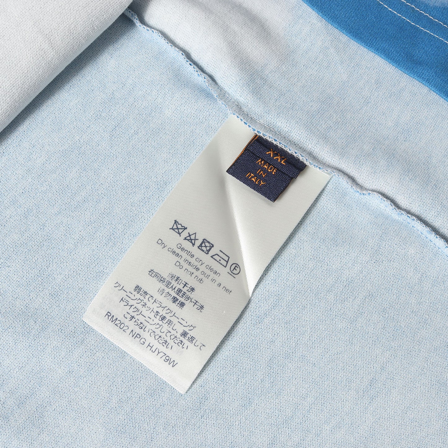 20AW オールオーバー クラウドプリント LVロゴ Tシャツ (RM202 NPG HJY79W)