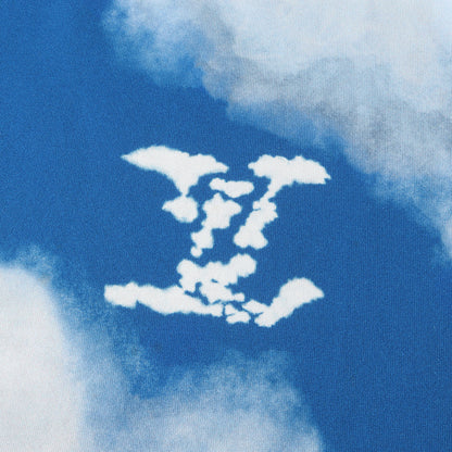 20AW オールオーバー クラウドプリント LVロゴ Tシャツ (RM202 NPG HJY79W)
