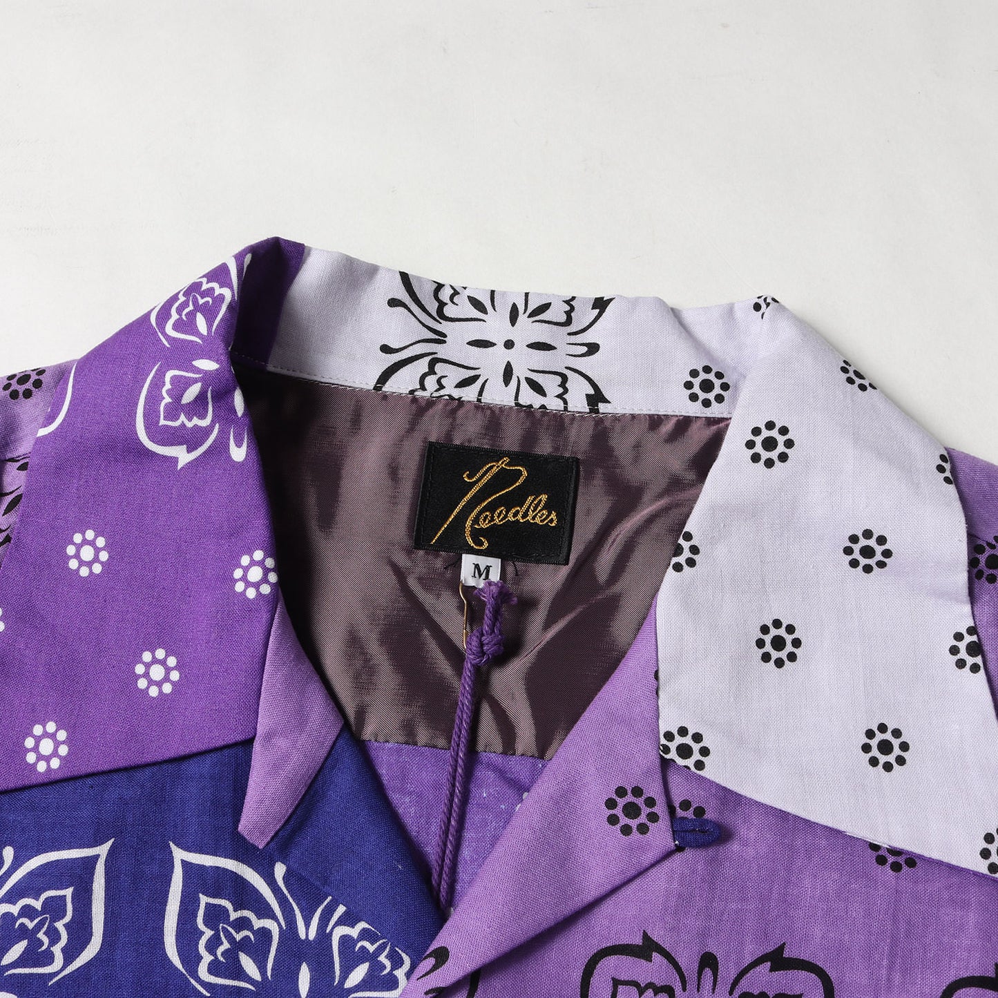 23SS JOURNAL STANDARD別注 バンダナ柄 コットン オープンカラー 半袖 シャツ (S/S One-up Shirt BANDNA MR493)