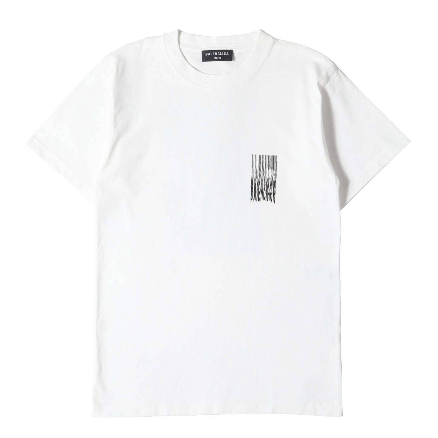 21AW バーコード ロゴプリント Tシャツ (661705)