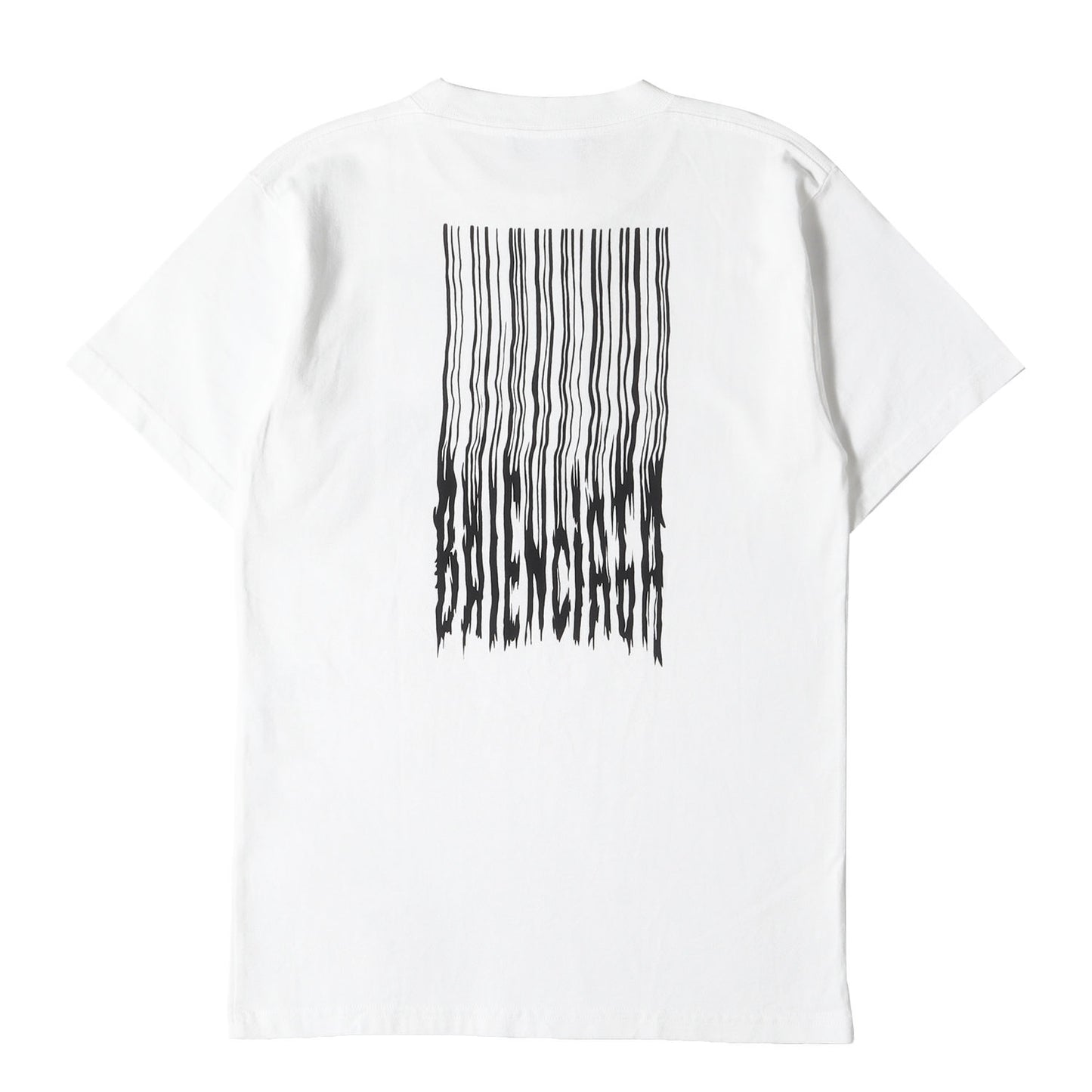 21AW バーコード ロゴプリント Tシャツ (661705)