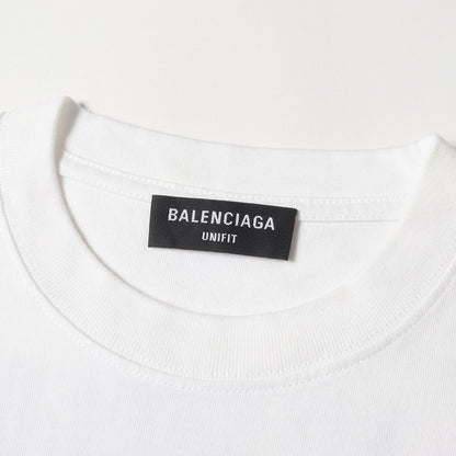 21AW バーコード ロゴプリント Tシャツ (661705)