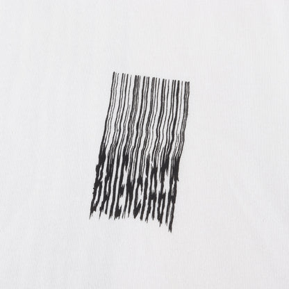 21AW バーコード ロゴプリント Tシャツ (661705)