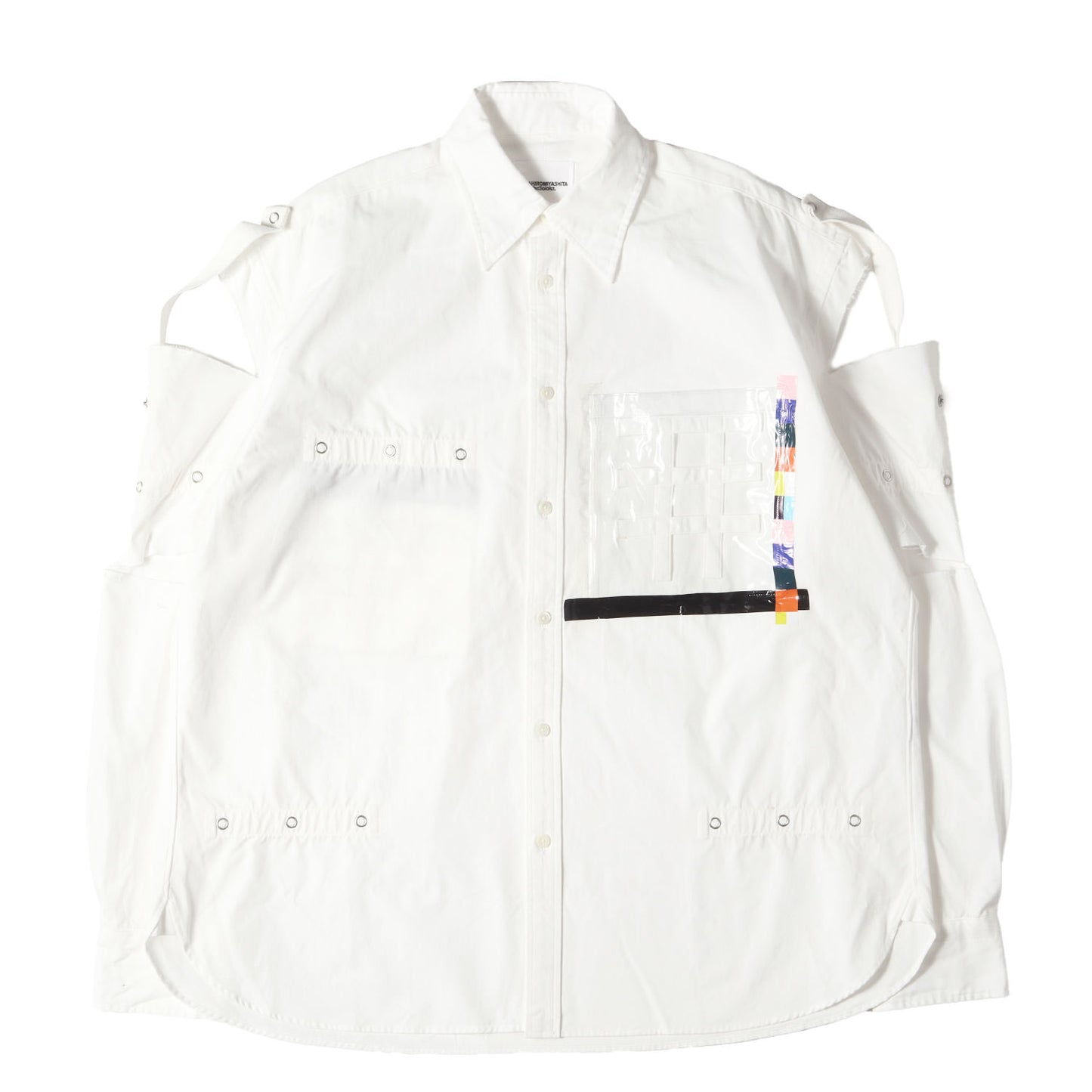 22SS ザ ソロイスト ショルダーカッティングシャツ (0001SS22)