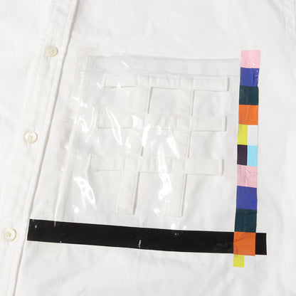 22SS ザ ソロイスト ショルダーカッティングシャツ (0001SS22)